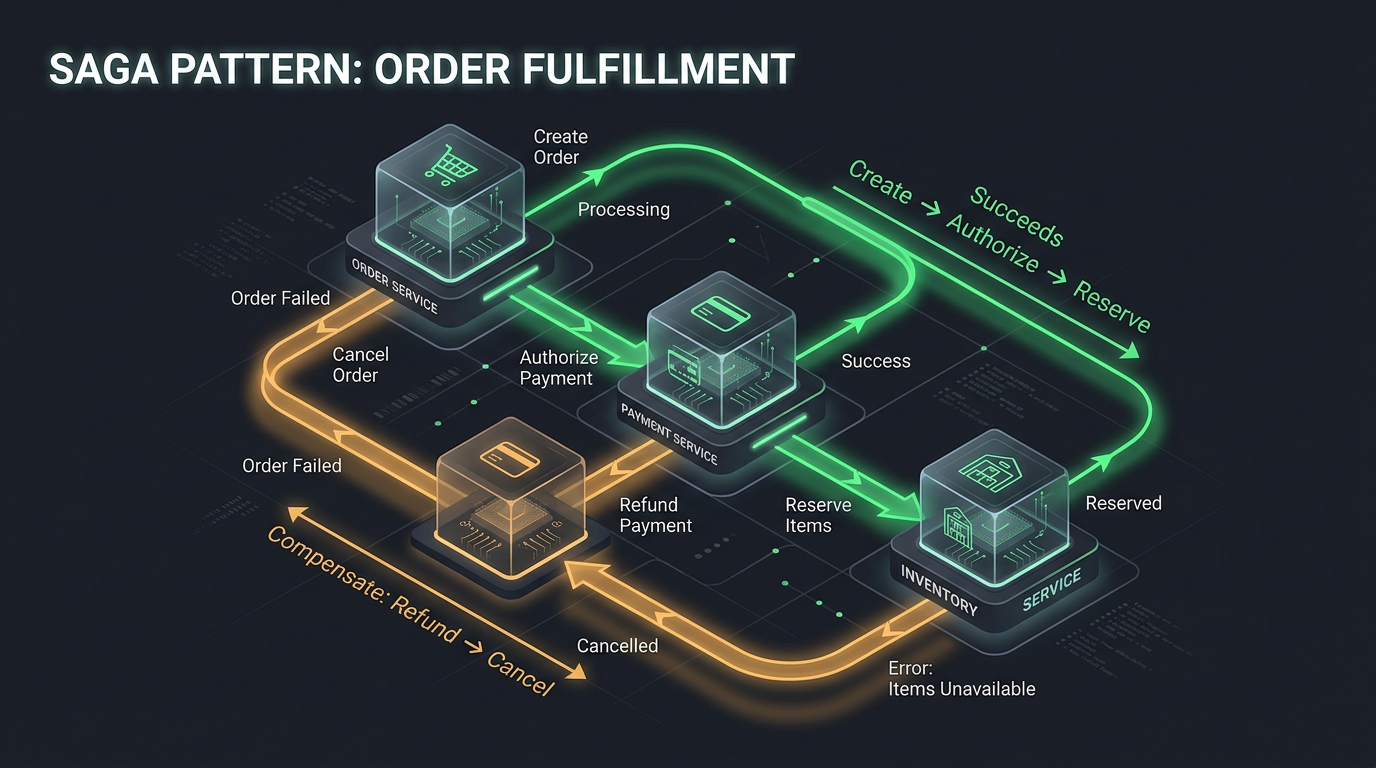 Saga Pattern in Go: Step-by-Step Implementation Guide for Distributed Transactions